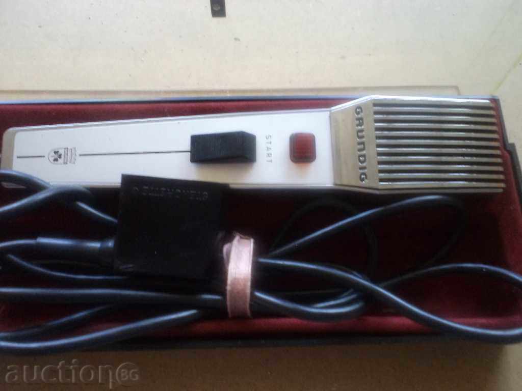 MICROPHONE GRUNDIG STENORET with price 34.99 BGN | € 17.89 MICROPHONE GRUNDIG STENORET with price 34.99 BGN | € 17.89