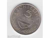 5 Shilling 1972 Austria