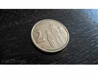 Coin - Yugoslavia - 2 dinars 2002