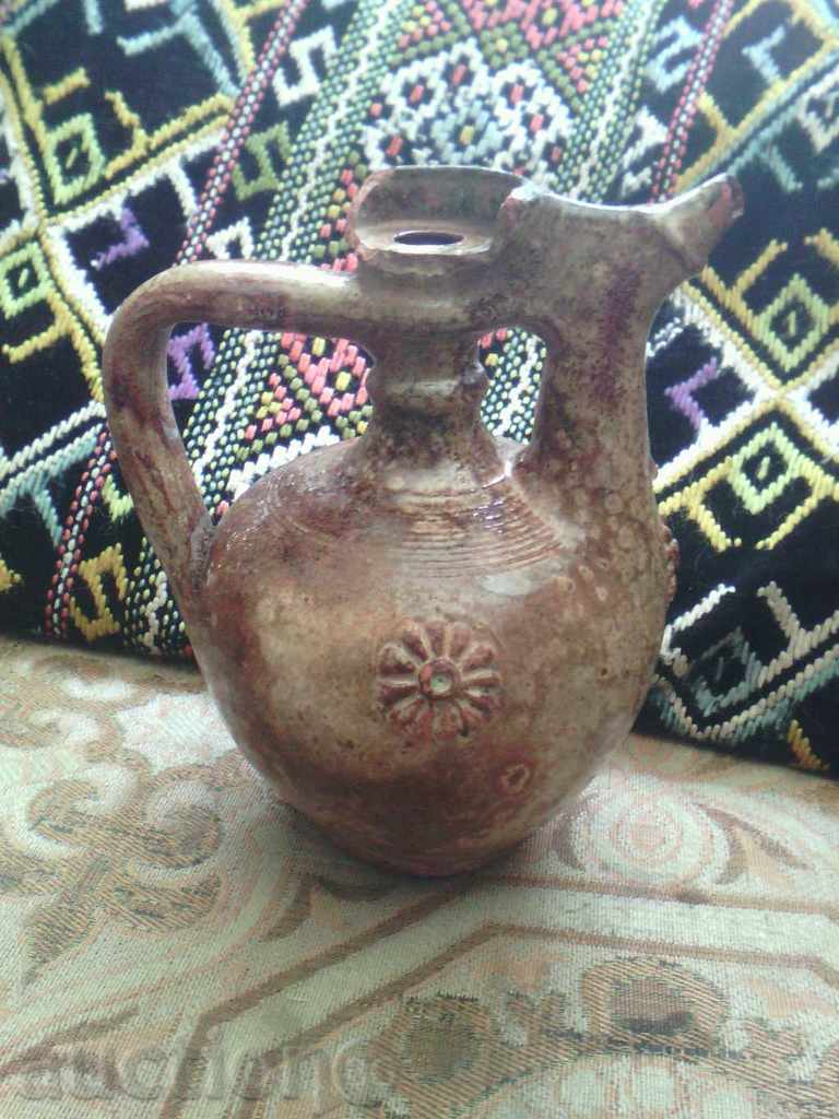 стара керамика стомна пъвур бърдук