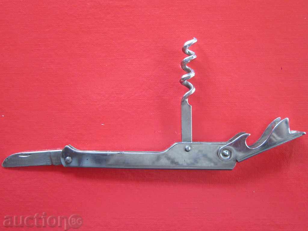 Combined blade opener corkscrew cannabis 3 in 1 Italy with price 10.00 BGN | € 5.11 Combined blade opener corkscrew cannabis 3 in 1 Italy with price 10.00 BGN | € 5.11