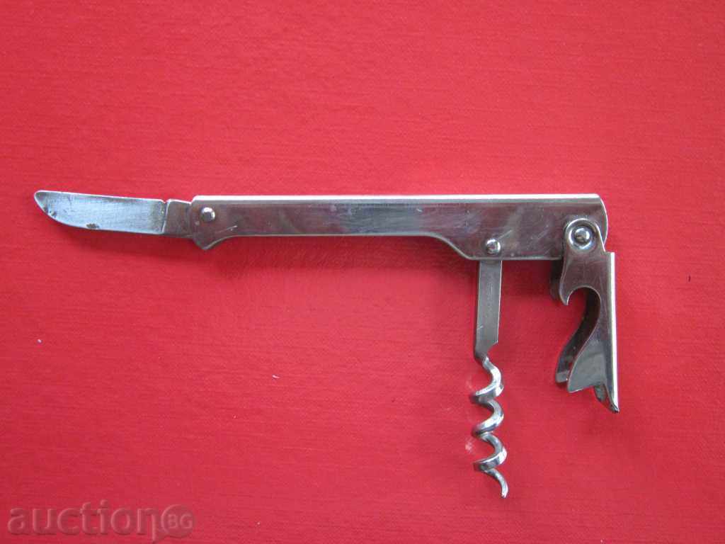 Auction Combined blade opener corkscrew cannabis 3 in 1 Italy Auction Combined blade opener corkscrew cannabis 3 in 1 Italy