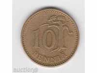 10 Penny 1963 Finlanda