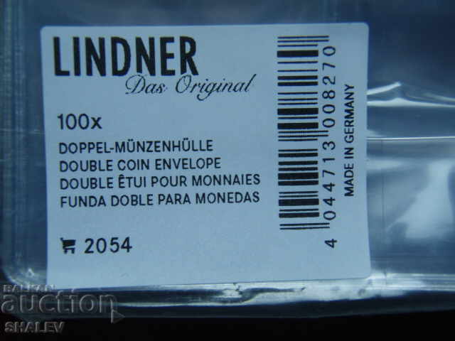 Transparent packaging for coins 50/50 mm double - 100 pcs./pack. with price 44.89 BGN | € 22.95 Transparent packaging for coins 50/50 mm double - 100 pcs./pack. with price 44.89 BGN | € 22.95