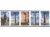 Чисти марки  Морски фарове 2008 от САЩ