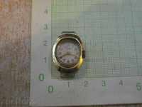 Clock "Luch" handmade female Soviet worker - 3