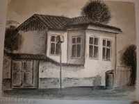 pictura - dus, casa peisagistica