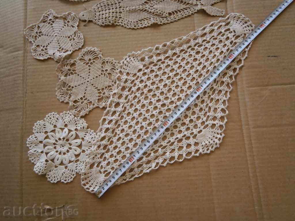 Delivery of antique tablecloth knitted on a hook Delivery of antique tablecloth knitted on a hook