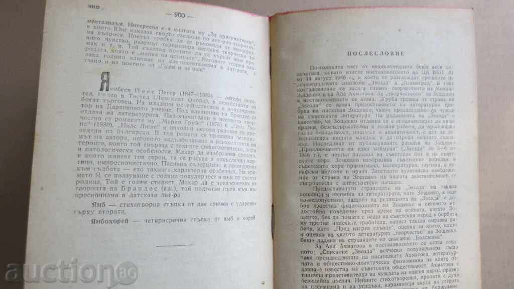Delivery of MARKO MARCHEVSKI - SMALL LITERARY ENCYCLOPEDIA
