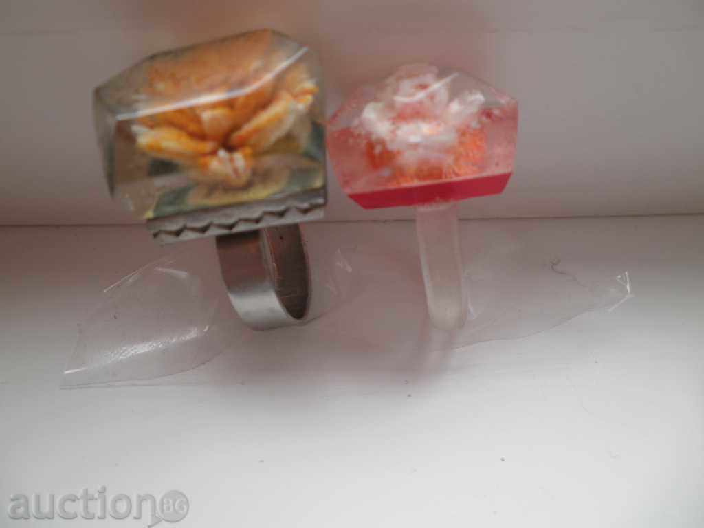 Delivery of Two rings of flowers