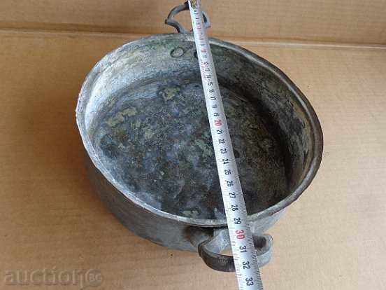 Auction Ottoman copper tray, baker, copper vessel Auction Ottoman copper tray, baker, copper vessel