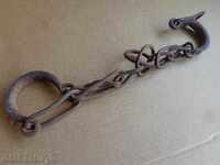 Old forged beech, pranks, chains, chain