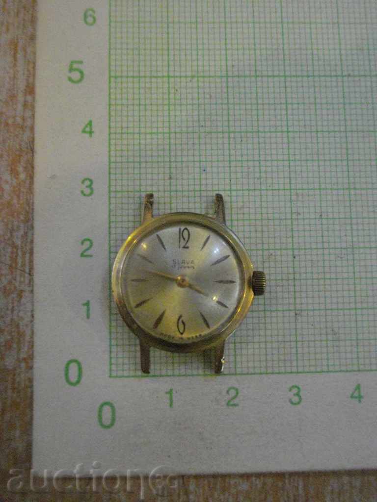 Ρολόι «SLAVA» τρέχει Σοβιετική των γυναικών - 3