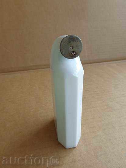 Bottle of white glass for a cologne perfume aromatic water bottle with price 25.00 BGN | € 12.78 Bottle of white glass for a cologne perfume aromatic water bottle with price 25.00 BGN | € 12.78