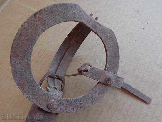 capcană veche forjate manual - din secolul al 19-lea - 5
