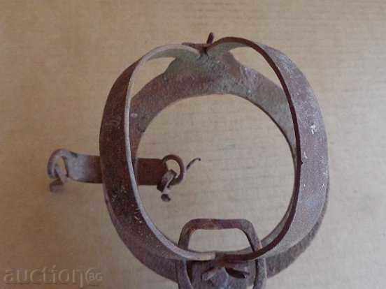 capcană veche forjate manual - din secolul al 19-lea - 6