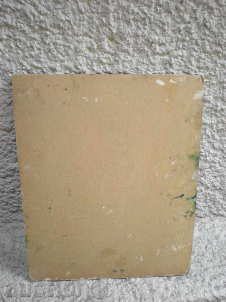 pictura, ulei, carton - semnat cu preț € 20.00 | 39.12 BGN