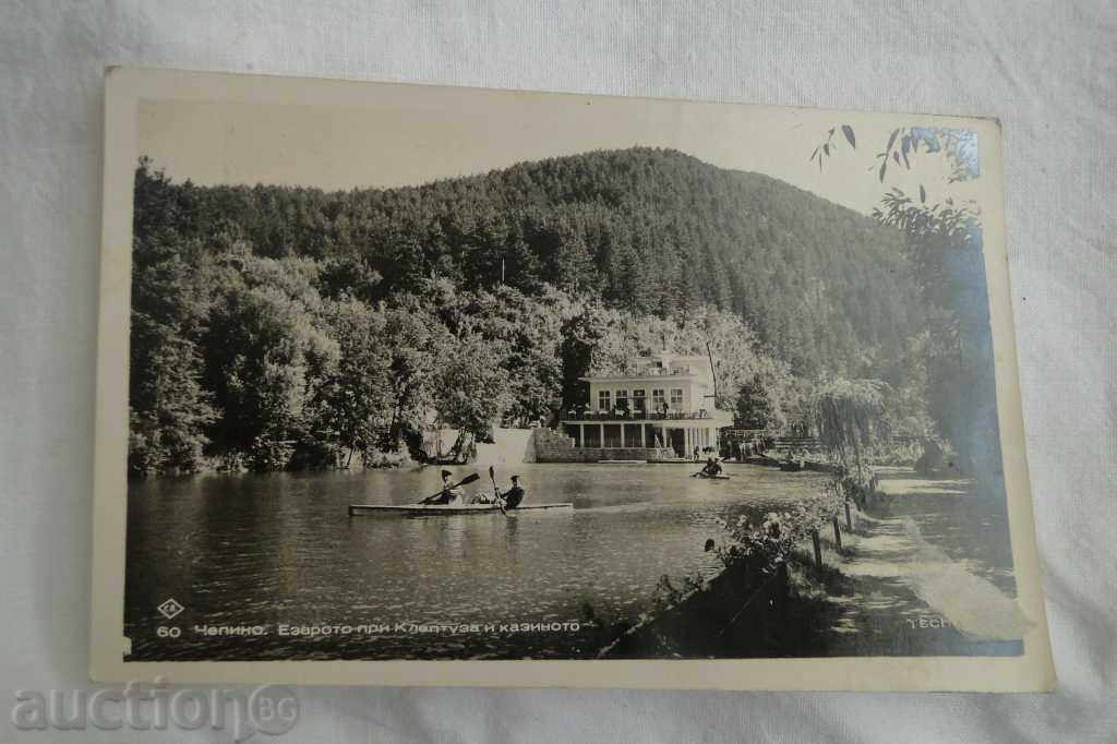 Чепино езерото при Клептуза и казиното Пасков 1940  К 80