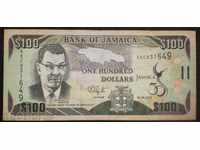 Banknote Jamaica $ 100 2012 Rare Banknote