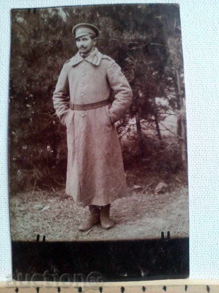 Снимка Първата Световна война войник с. Сопот