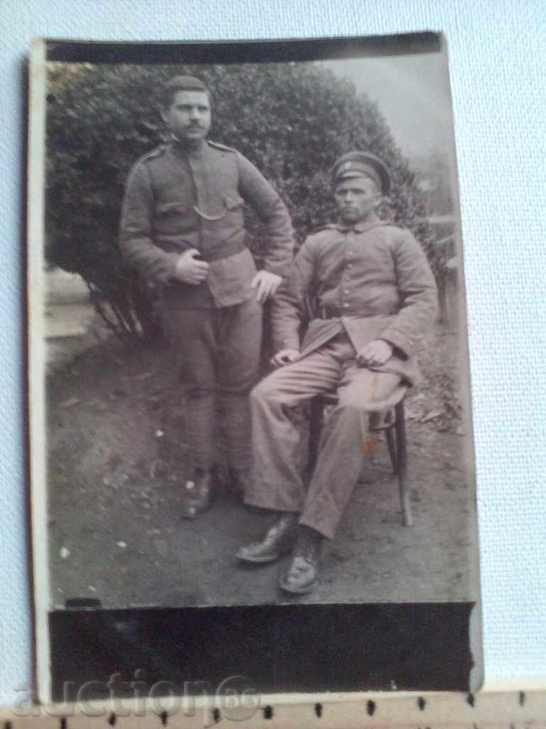Снимка войници 1918 г. Сопот