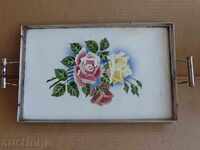 Czech porcelain tray, porcelain, tray, service