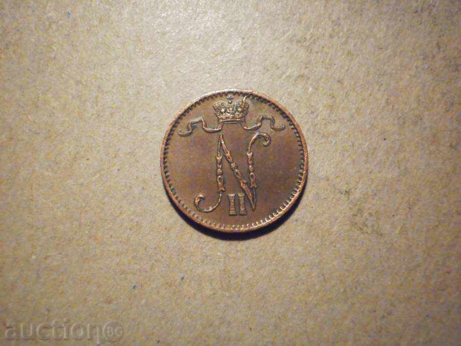 Russia Nikolay II 1 Penny 1911