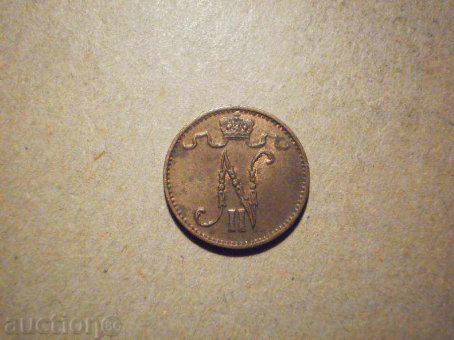 Russia Nikolay II 1 Penniä 1915 Russia for Finland with price € 7.67 | 15.00 BGN