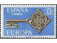 Чиста  марка  Европа СЕПТ  1968  от Испания