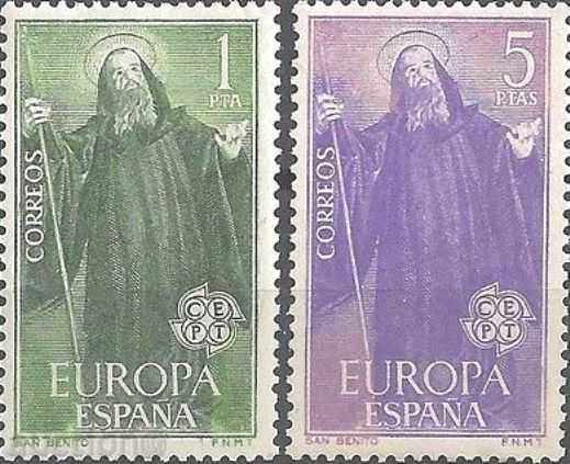 Καθαρό Μάρκες Ευρώπη Σεπτέμβριο του 1965 από την Ισπανία