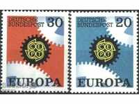 Καθαρό Μάρκες Ευρώπη Σεπτέμβριο του 1967 στη Γερμανία