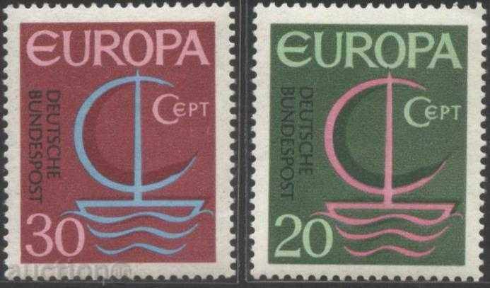 Чисти марки Европа СЕПТ  1966  от Германия