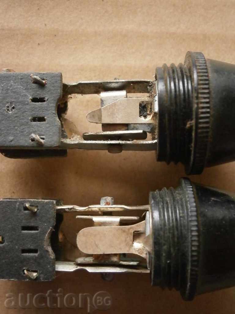 Παράδοση δύο αντίκες βακελίτη ΕΡΓΑΣΙΑΣ διακόπτη Παράδοση δύο αντίκες βακελίτη ΕΡΓΑΣΙΑΣ διακόπτη