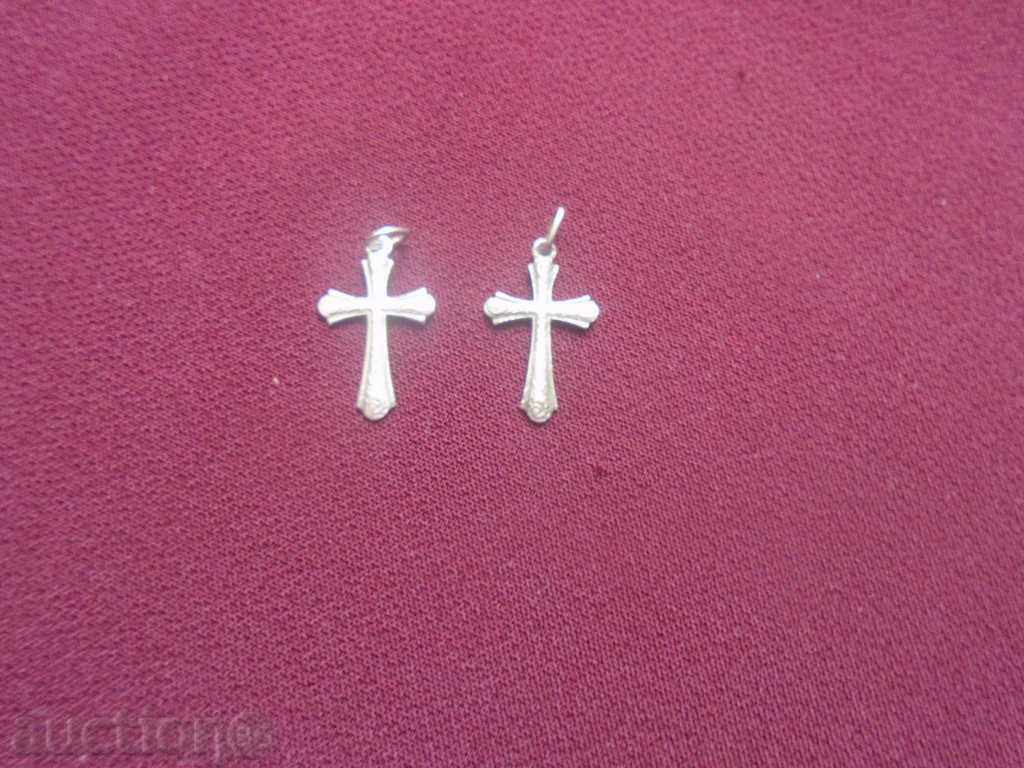 SILVER CROSSES - 2 pcs. with price 8.99 BGN | € 4.60 SILVER CROSSES - 2 pcs. with price 8.99 BGN | € 4.60