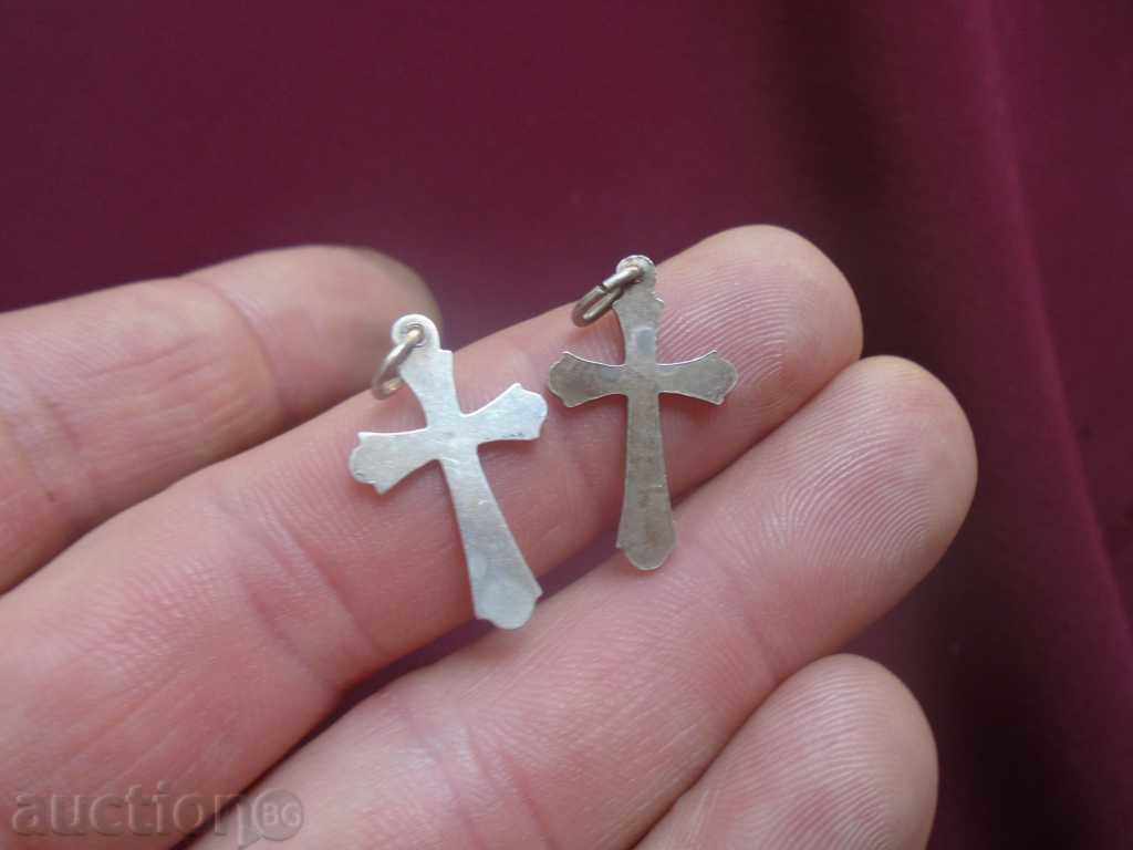 Auction SILVER CROSSES - 2 pcs. Auction SILVER CROSSES - 2 pcs.