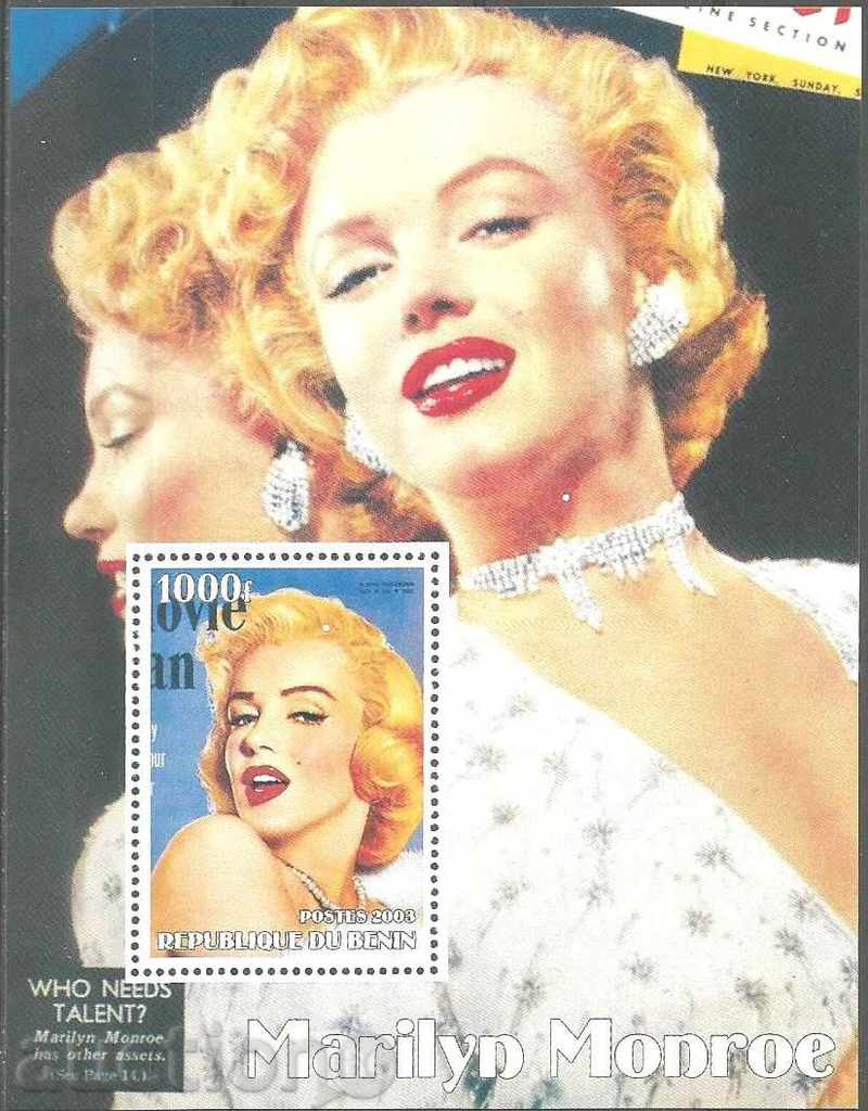 Καθαρίστε μπλοκ Marilyn Monroe το 2003 από το Μπενίν