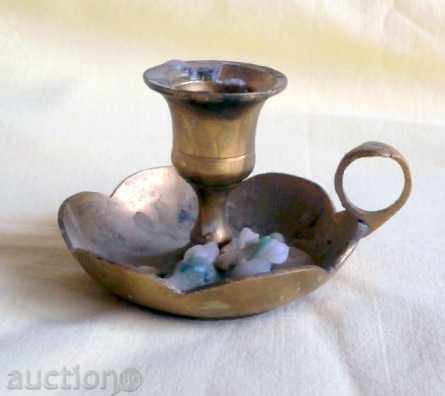 A small candlestick