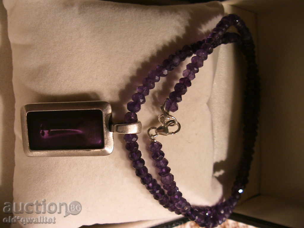 COLOR OF AMETIST WITH MEDALON by Srebro AUSTRALIA with price 350.00 BGN | € 178.95 COLOR OF AMETIST WITH MEDALON by Srebro AUSTRALIA with price 350.00 BGN | € 178.95