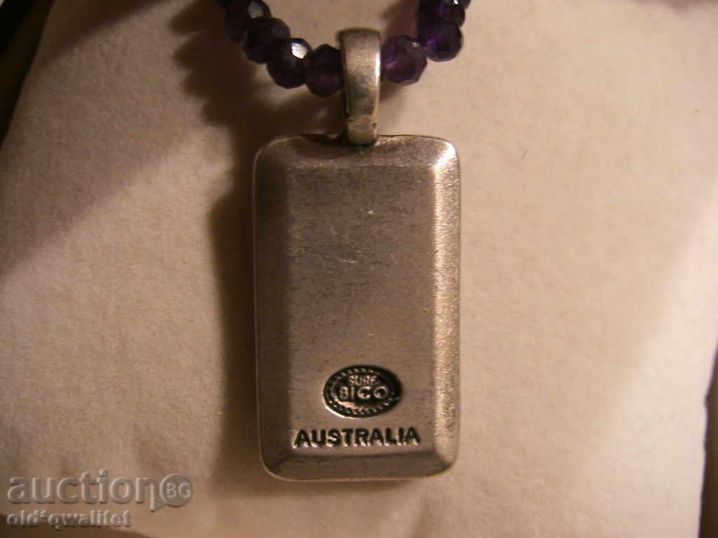 Delivery of COLOR OF AMETIST WITH MEDALON by Srebro AUSTRALIA Delivery of COLOR OF AMETIST WITH MEDALON by Srebro AUSTRALIA