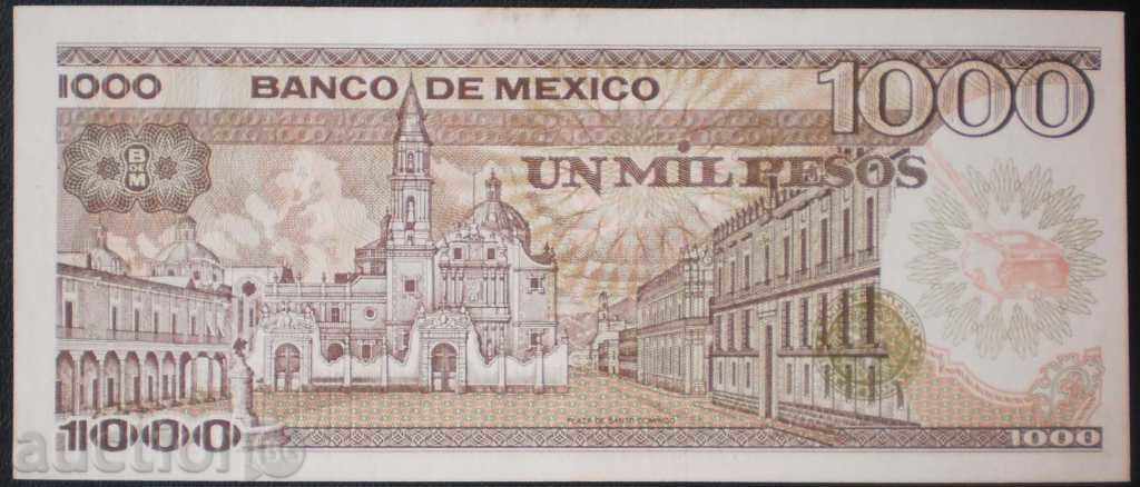 Банкнота Мексико  1000  Песо 1985 UNC Рядка Банкнота с цена € 6.65 | 13.01 лв.