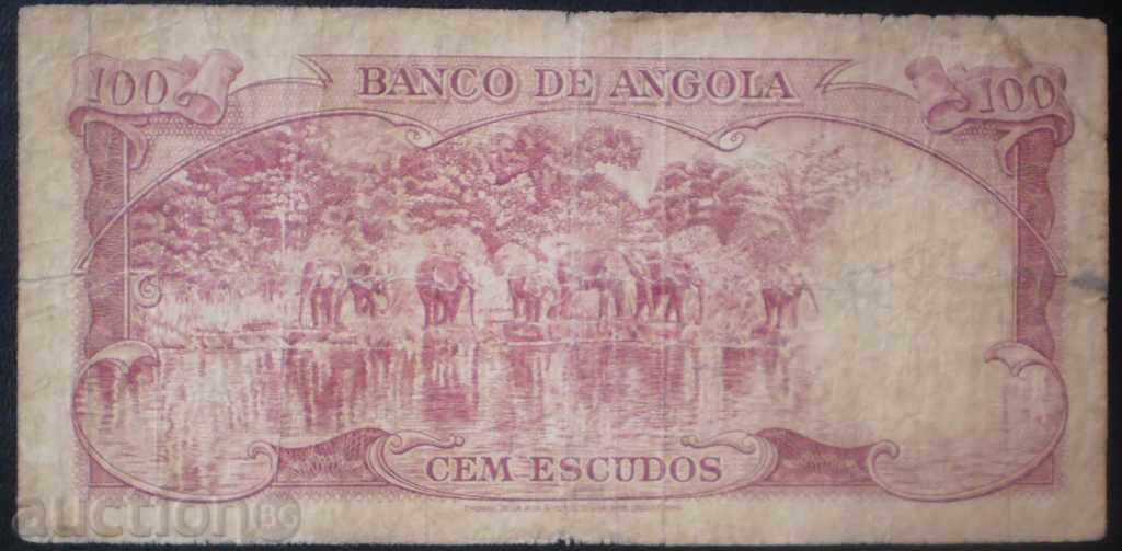 Банкнота Ангола 100 Ескудо 1962 VF Рядка Банкнота с цена € 6.65 | 13.01 лв. Банкнота Ангола 100 Ескудо 1962 VF Рядка Банкнота с цена € 6.65 | 13.01 лв.
