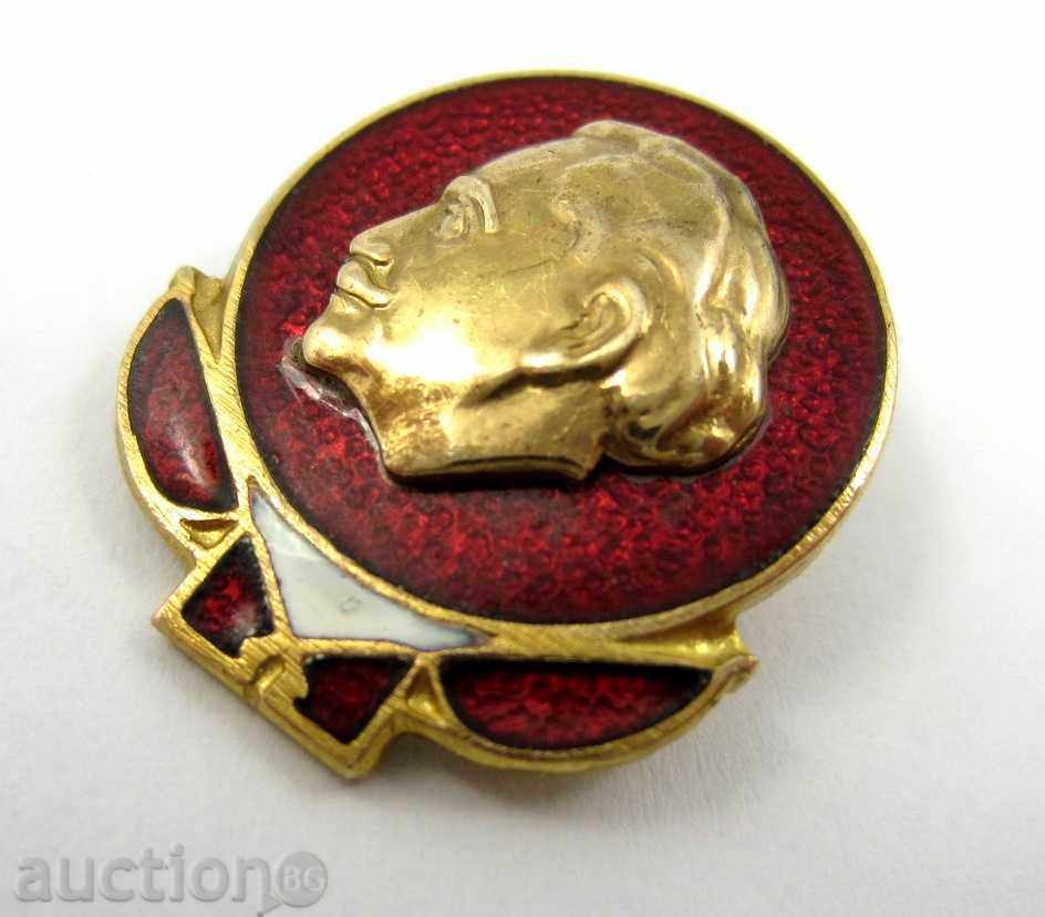 Auction PIONEER ORGANIZATION-SOCIALISM-GILDING-ENAMEL Auction PIONEER ORGANIZATION-SOCIALISM-GILDING-ENAMEL