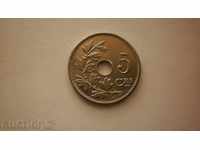 Белгия  5  Цента  1910  Рядка Монета