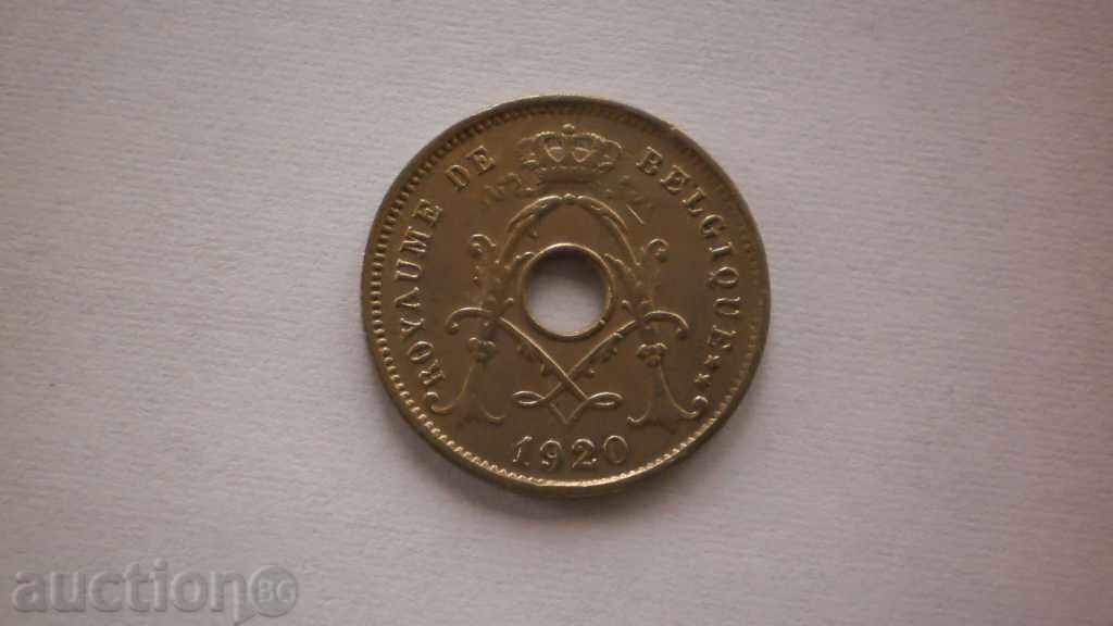 Βέλγιο 5 σεντ το 1920 Σπάνιες κέρμα