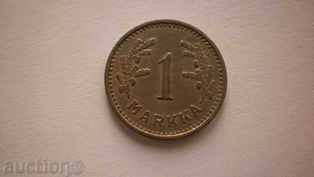 Finland 1 Mark 1932 Rare Coin