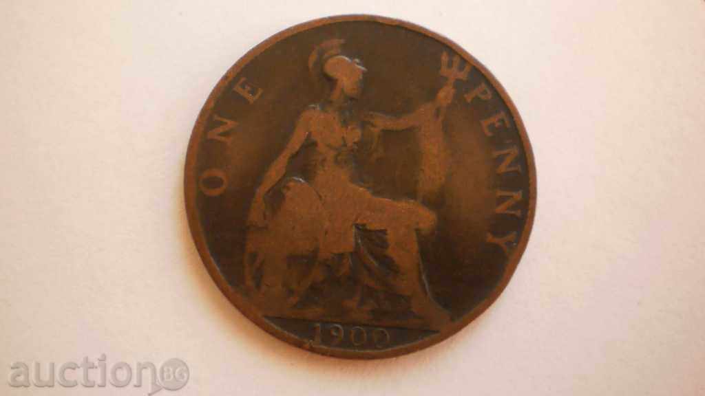 Anglia 1 Penny 1900 de monede rare cu preț € 2.05 | 4.01 BGN