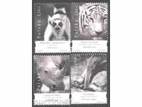 Чисти марки Зоопарк Фауна Животни 2005 от Полша