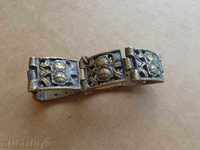 Стара възрожденска бронзова гривна, бижу, накит