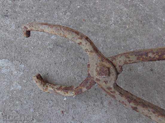 Old forging pliers, wrought iron, tool with price 57.00 BGN | € 29.14