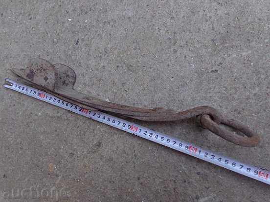 Auction Old brake for wagon wagon wrought iron primitive Auction Old brake for wagon wagon wrought iron primitive